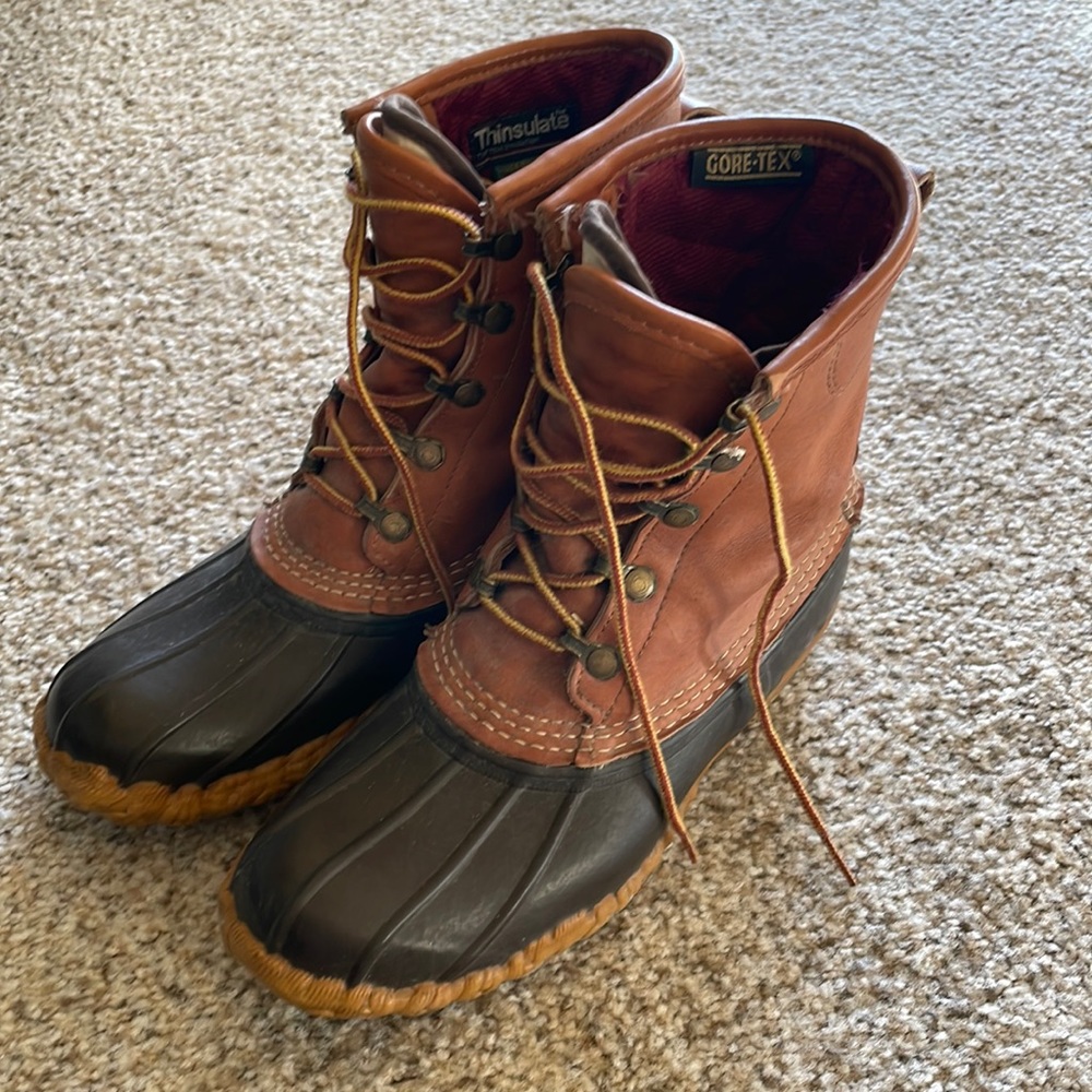 Womens Bean Boots, 8" Gore-Tex/Thinsulate